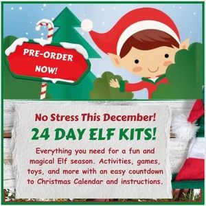 Holiday Helper Elf Kit —-  24 days of activities